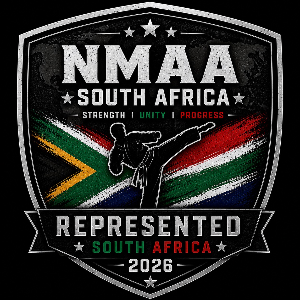 Represented South Africa badge